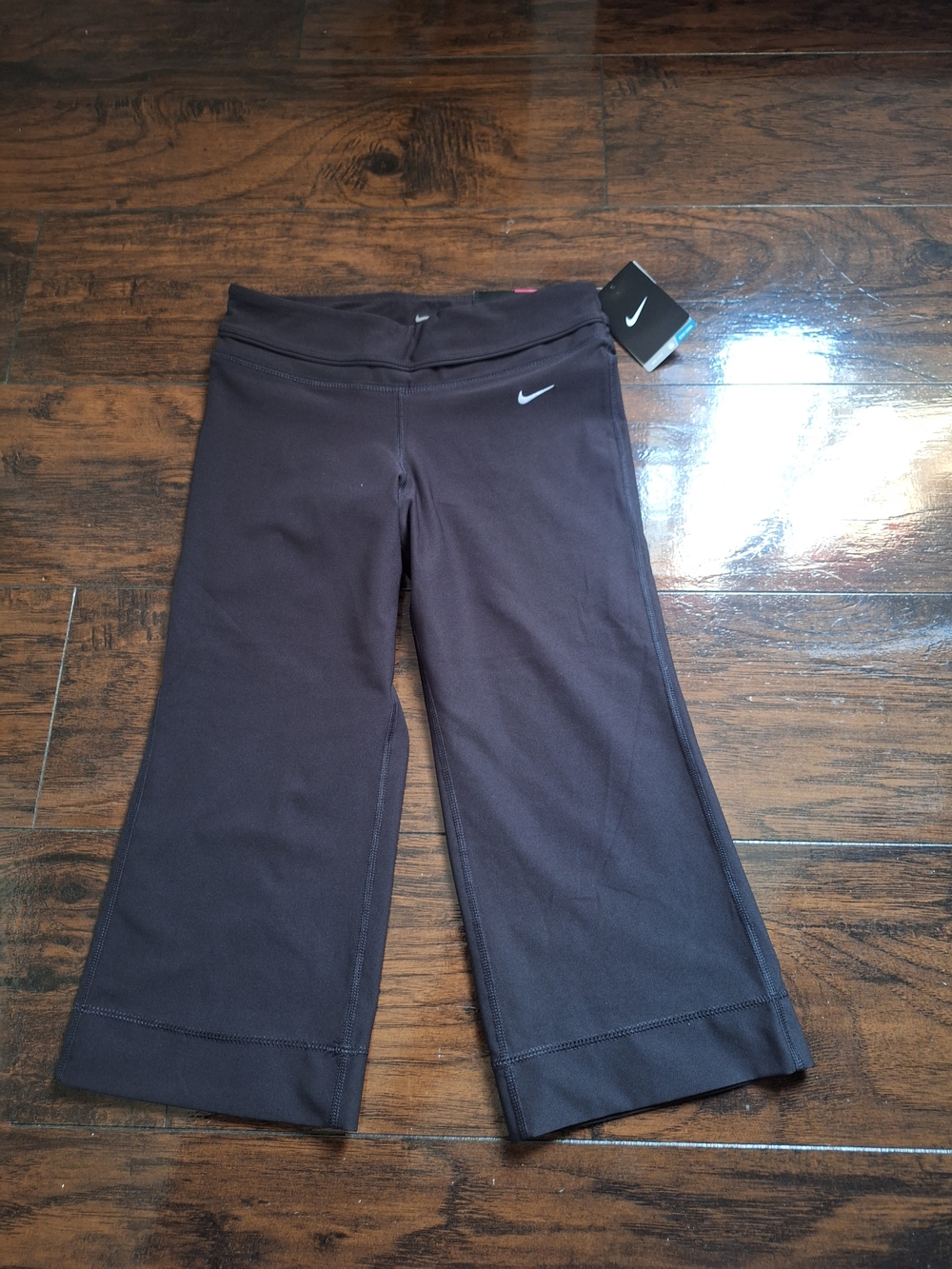 Nike Girls' Black Athletic Capri Pants